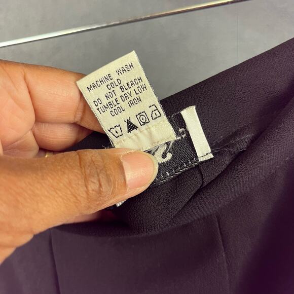 New J.B.S. Chiffon / Sheer Wide Leg Pants Women's 12 Split Layered Lagenlook - Picture 11 of 11